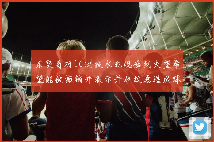 东契奇对16次技术犯规感到失望希望能被撤销并表示并非故意造成球队困扰